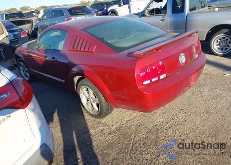 2006 Ford Mustang V6 из США, поврежденный, VIN 1ZVFT80N365128527